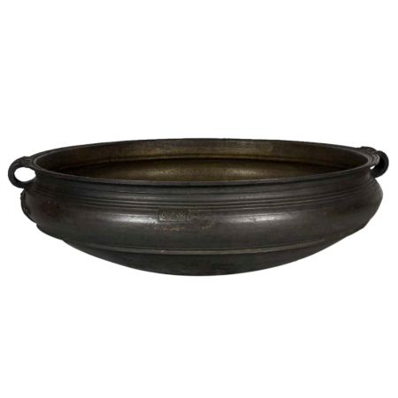 Old Brass Urli Bowl From Kerala